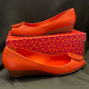 Tory Burch, low wedge shoes